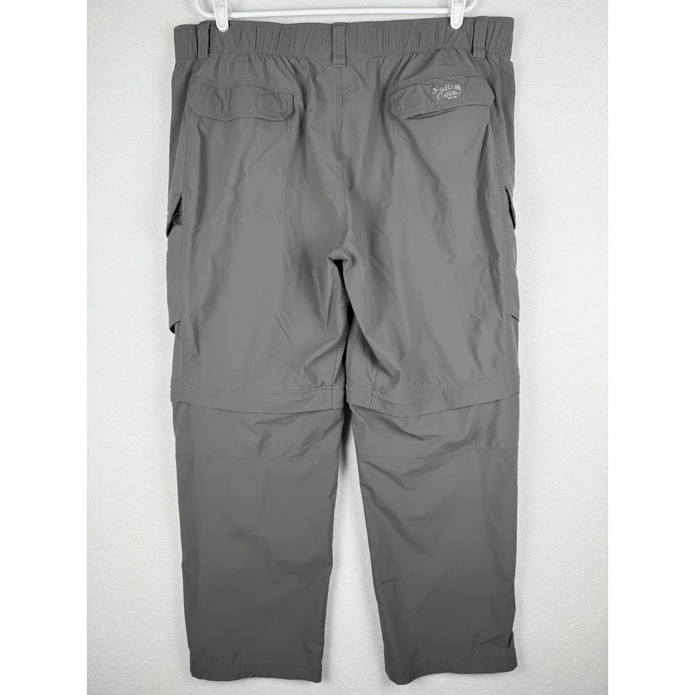 Scheels Convertible Cargo Pants Mens XL Nylon Zip‎ Off Articulated Knee Hiking - Picture 2 of 12